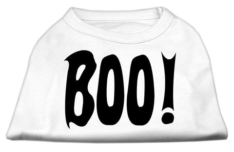 BOO! Screen Print Shirts White Sm (10)