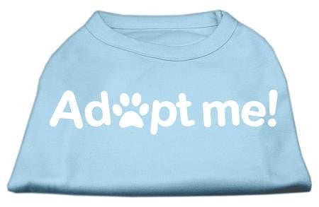 Adopt Me Screen Print Shirt Baby Blue Lg (14)