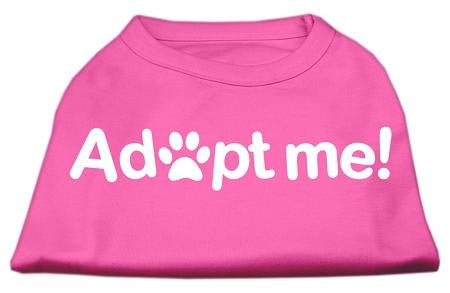 Adopt Me Screen Print Shirt Bright Pink Lg (14)