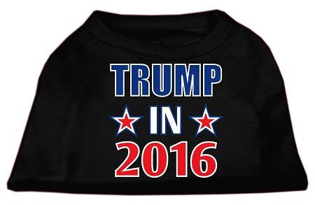 Trump in 2016 Election Screenprint Shirts Black XL (16)