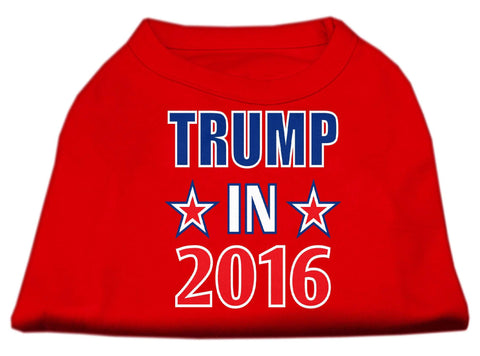 Trump in 2016 Election Screenprint Shirts Red XL (16)