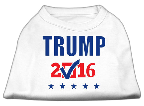 Trump Checkbox Election Screenprint Shirts White Med (12)