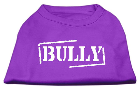 Bully Screen Printed Shirt  Purple Med (12)