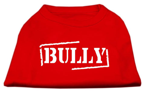 Bully Screen Printed Shirt  Red Sm (10)