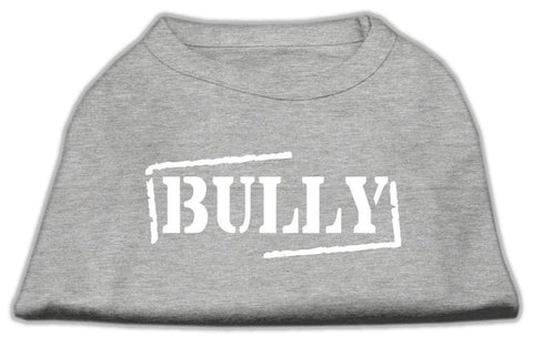 Bully Screen Printed Shirt  Grey XL (16)