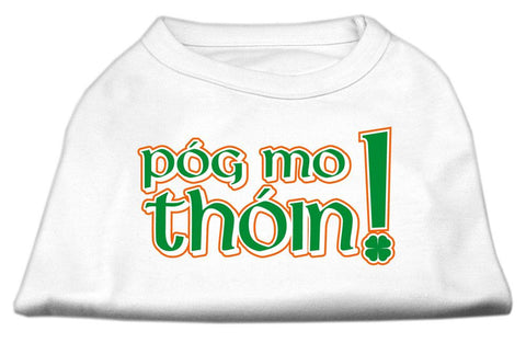 Pog Mo Thoin Screen Print Shirt White  XL (16)