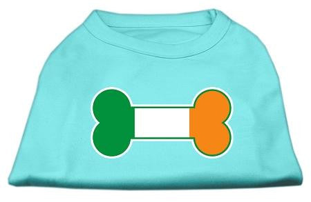 Bone Flag Ireland Screen Print Shirt Aqua Sm (10)