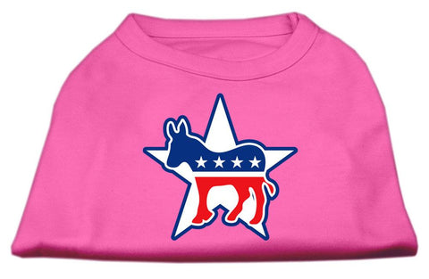 Democrat Screen Print Shirts Bright Pink XXXL(20)