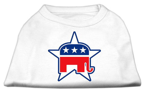 Republican Screen Print Shirts  White L (14)