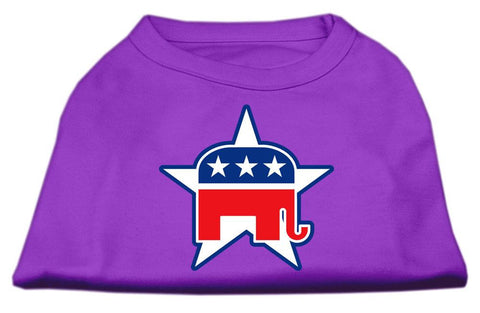 Republican Screen Print Shirts  Purple M (12)