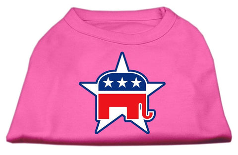 Republican Screen Print Shirts  Bright Pink S (10)