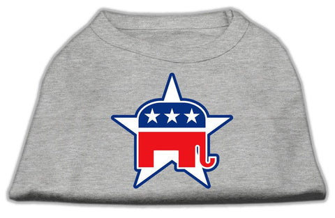 Republican Screen Print Shirts  Grey S (10)