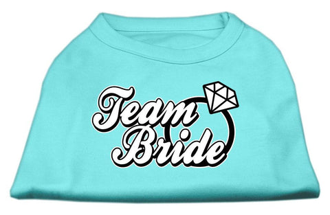 Team Bride Screen Print Shirt Aqua Med (12)