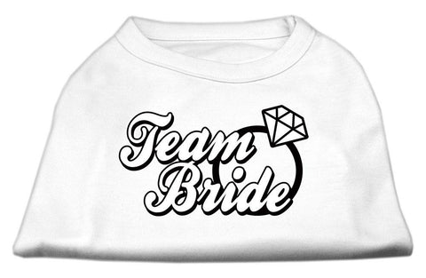 Team Bride Screen Print Shirt White Sm (10)