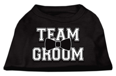 Team Groom Screen Print Shirt Black XXXL (20)