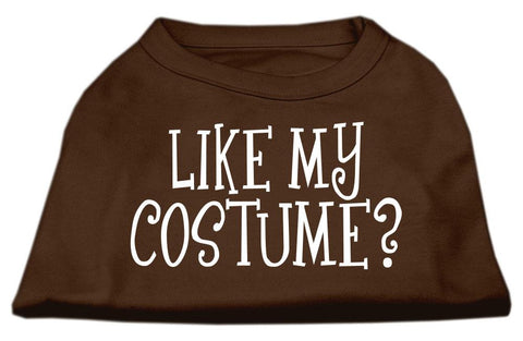 Like my costume? Screen Print Shirt Brown XL (16)