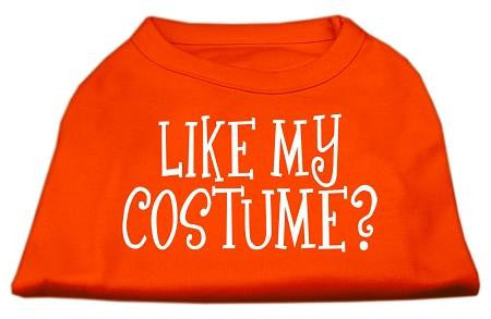 Like my costume? Screen Print Shirt Orange XS (8)