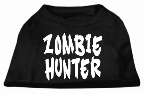 Zombie Hunter Screen Print Shirt Black L (14)