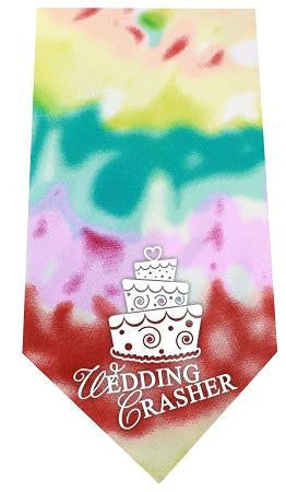 Wedding Crasher Screen Print Bandana Tie Dye