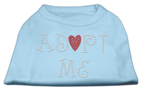 Adopt Me Rhinestone Shirt Baby Blue L (14)