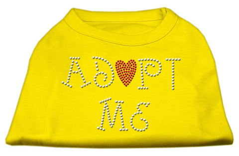 Adopt Me Rhinestone Shirt Yellow Lg (14)