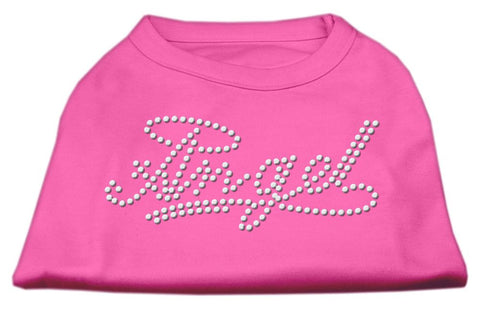 Angel Rhinestud Shirt Bright Pink XL (16)