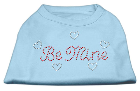 Be Mine Rhinestone Shirts Baby Blue L (14)