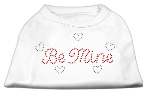 Be Mine Rhinestone Shirts White L (14)