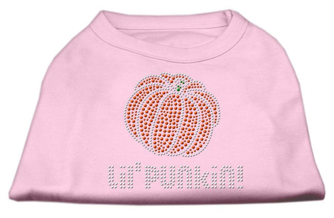 Lil' Punkin' Rhinestone Shirts Light Pink XXXL(20)