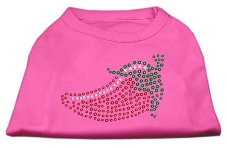 Rhinestone Chili Pepper Shirts Bright Pink XS (8)