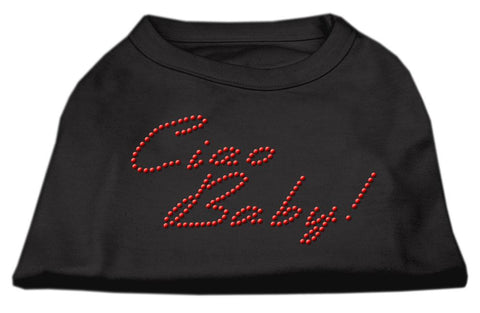 Ciao Baby Rhinestone Shirts Black M (12)