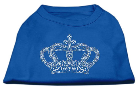 Rhinestone Crown Shirts Blue Sm (10)