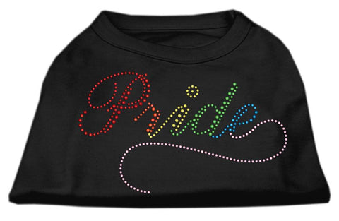 Rainbow Pride Rhinestone Shirts Black M (12)