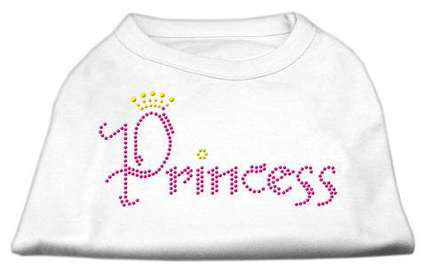 Princess Rhinestone Shirts White L (14)