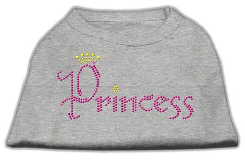 Princess Rhinestone Shirts Grey XL (16)