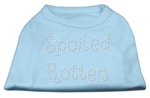 Spoiled Rotten Rhinestone Shirts Baby Blue L (14)