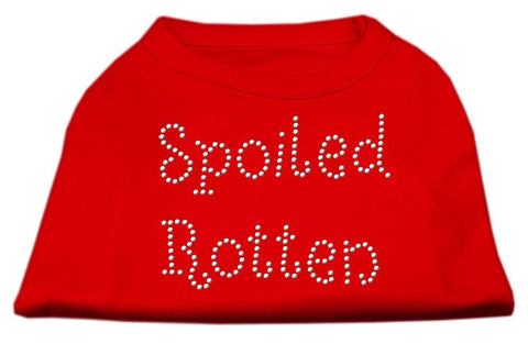 Spoiled Rotten Rhinestone Shirts Red M (12)