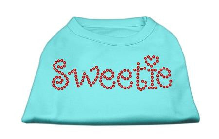 Sweetie Rhinestone Shirts Aqua M (12)