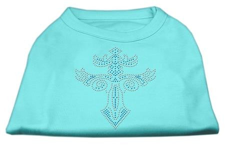 Warrior's Cross Studded Shirt Aqua S (10)