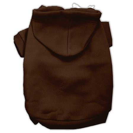 Blank Hoodies Brown Size XL (16)