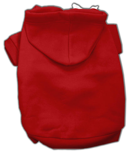 Blank Hoodies Red XS (8)