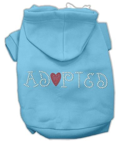 Adopted Hoodie Baby Blue M (12)