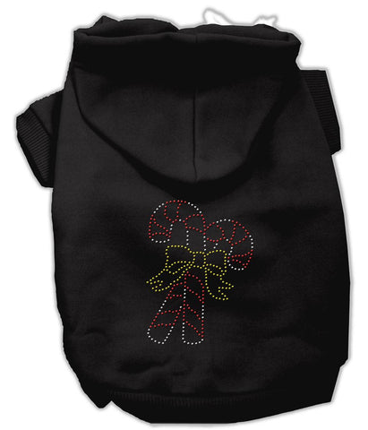 Candy Cane Hoodies Black XS (8)