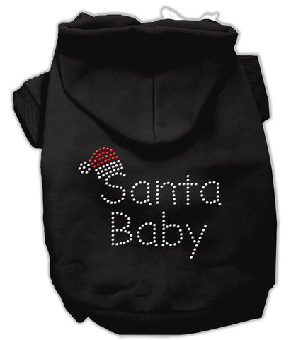 Santa Baby Hoodies Black S (10)