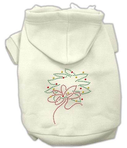 Christmas Wreath Hoodie Cream XS (8)