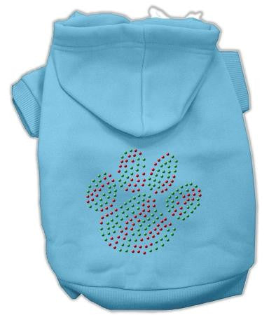 Holiday Paw Hoodies Baby Blue XL (16)