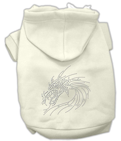 Studded Dragon Hoodies Cream XXXL(20)