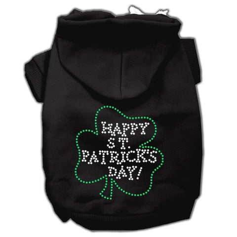 Happy St. Patrick's Day Hoodies Black S (10)