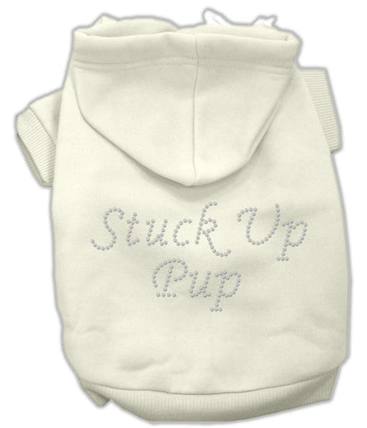 Stuck Up Pup Hoodies Cream XL (16)