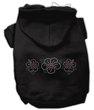 Tropical Flowers Rhinestone Hoodies